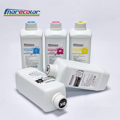 CMYK DTF Witte Inkt Pigment Ondoordringbaar Voor Printkop XP600 I3200