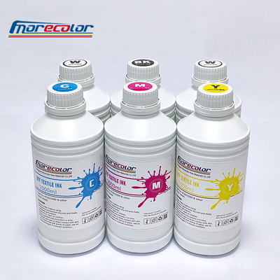 1L levendige kleuren DTF witte inktpigment voor digitale drukfilmprinter