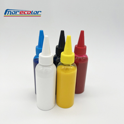 CMYK W LC LM Drukmachine Inkt Voor T-shirt Sokken Sportkleding