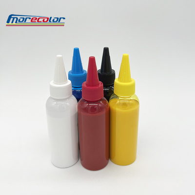 DTF Film Drukmachine Inkt Witte CMYK Kleur Voor T-shirt Printer: