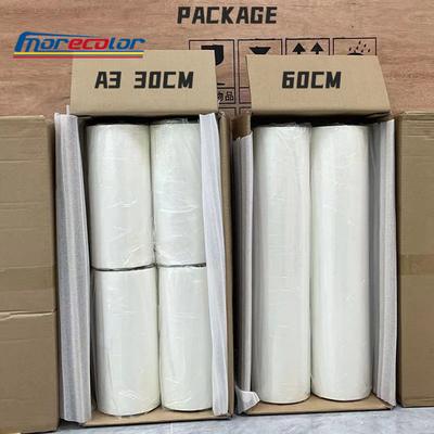 75 micron warmteoverdracht PET-folie witte kleur voor textieldruk