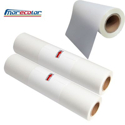 Witte kleur DTF PET-folie hete koude peeling dubbelzijdige coating