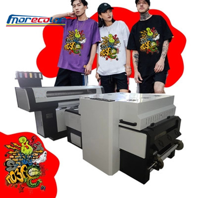 Hoge resolutie automatische DTF-overdrachtprinter met 4 I3200-printkoppen