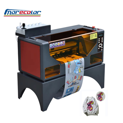 300mm DTF-Drukmachine, de Kleur van de de PET-filmprinter van de Hitteoverdracht CMYK