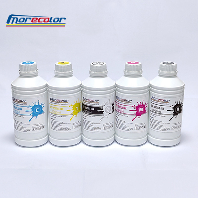 500 ml DTF-drukinkt CMYKW-kleur voor XP600 4720 I3200 Glow Printer Dtf-overdracht: